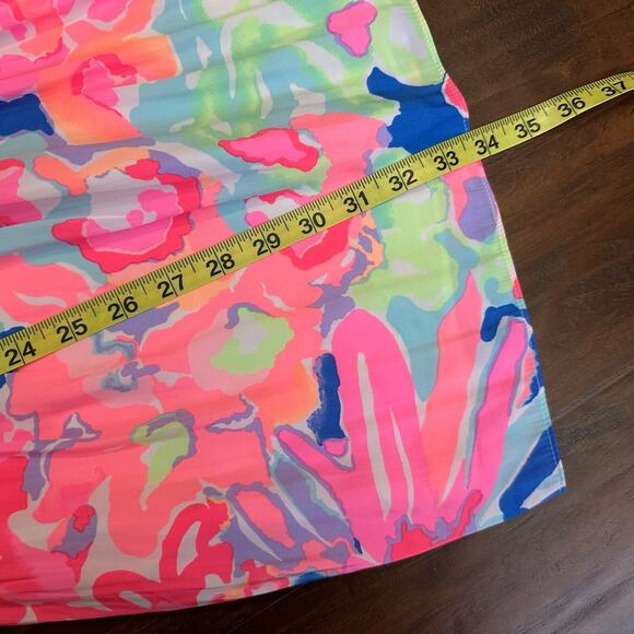 LILLY PULITZER Kassia Mini Dress Playa Hermosa Floral Fit & Flare - Picture 16 of 16
